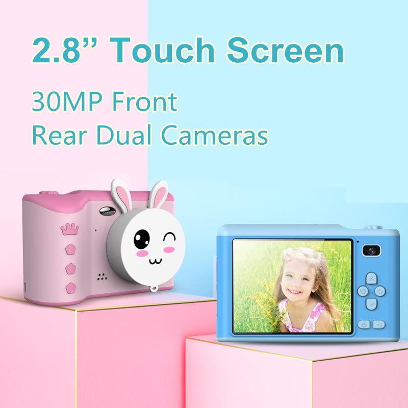 2.8 Inch HD Dual-Camera Children's Digital Camera Mini Small SLR Can Take Pictures Interest Toy Gift