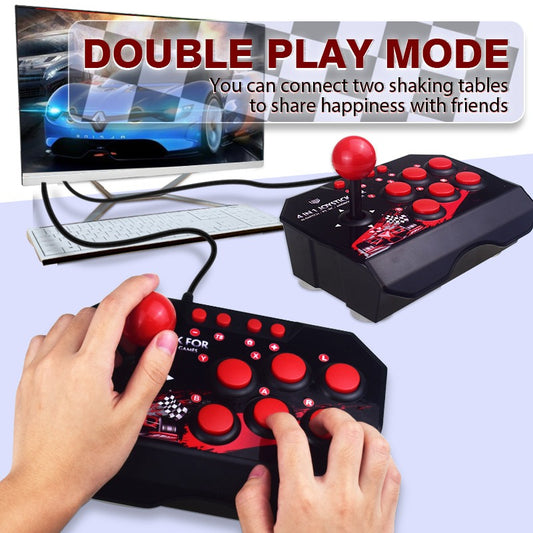 Suitable for Switch/PC/PS3/Android game controllers rocking tables classic wired fighting joysticks for two person arcade games