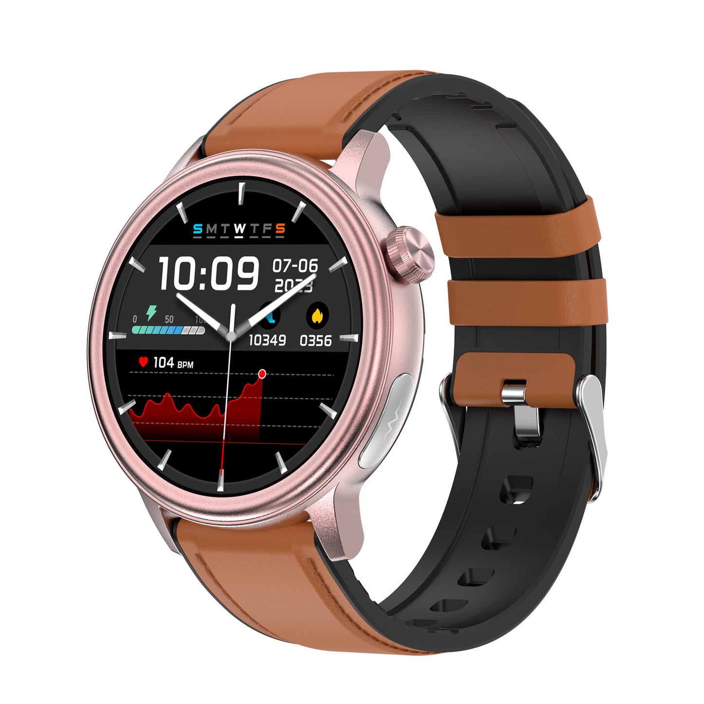 New ET470 smart watch ECG non-invasive blood oxygen BMI body fat uric acid blood lipids Bluetooth call