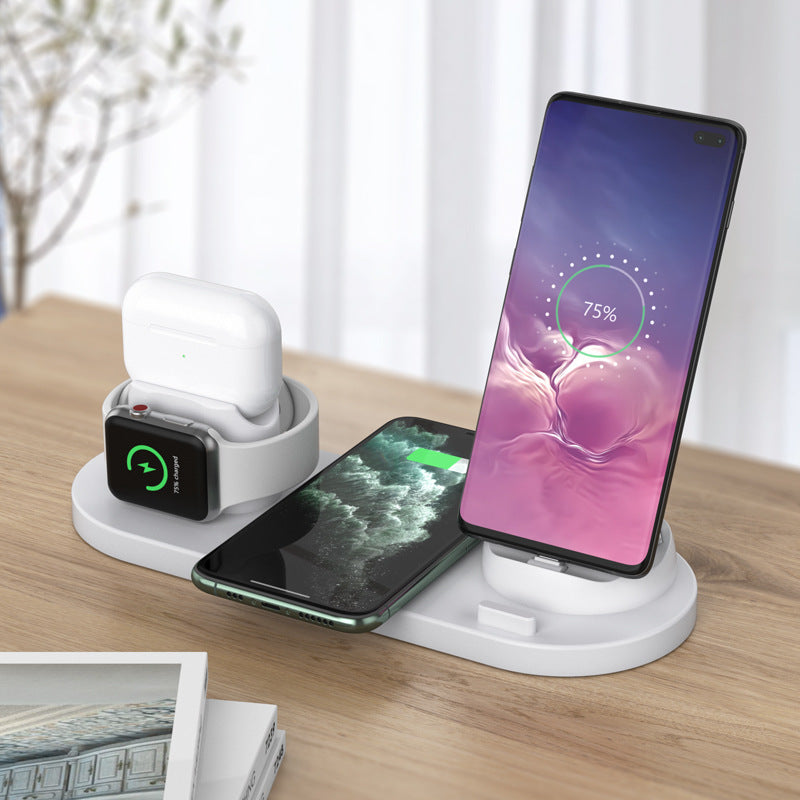 Multifunctional 6-in-1 Wireless Charging Mobile Phone Holder