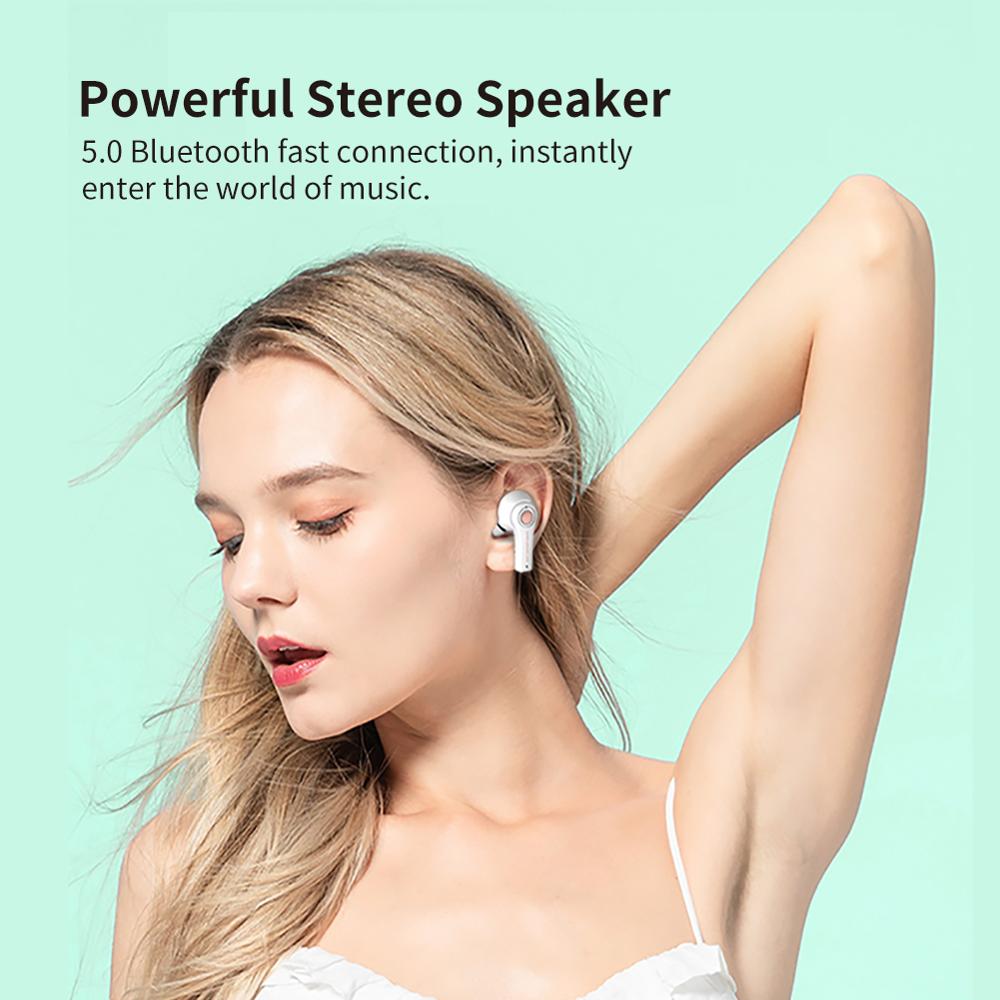 New TWS Bluetooth  5.0 Wireless Earphone Earbouds Sports Earphones  9D HIFI Stereo Noise Cancelling Waterproof Headset