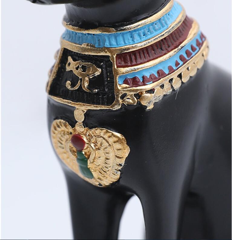 Egyptian Cat God Decorates Home Entrances Crafts Living Room Decorations Gifts Lucky Cats