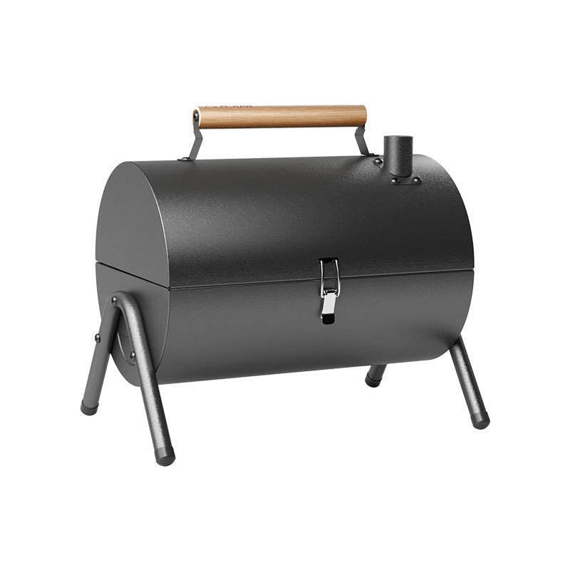 Outdoor portable double-sided barbecue stove camping home charcoal barbecue pre meat barbecue rack