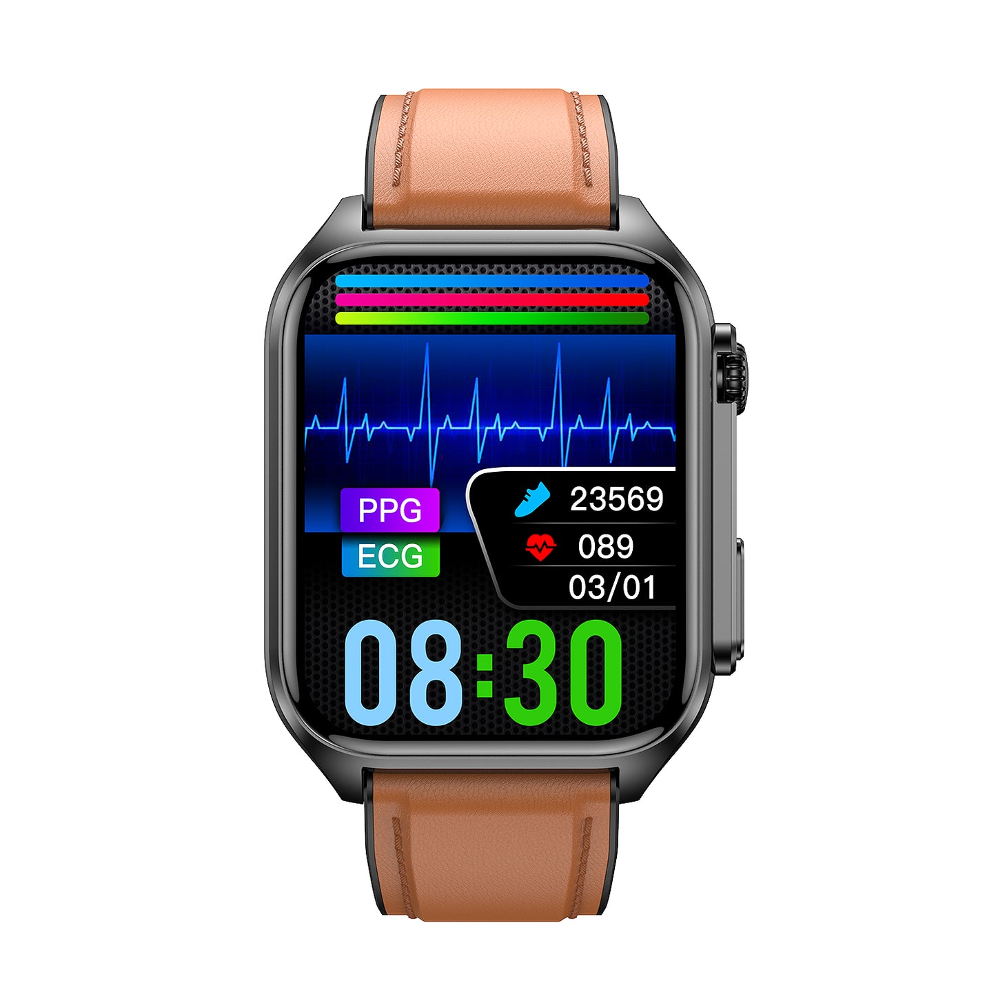 Non invasive blood sugar smart watch TK12ECG ECG blood pressure blood oxygen sleep monitoring call bracelet