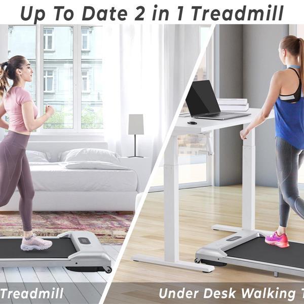 2-in-1 Electric Treadmill Under Desk