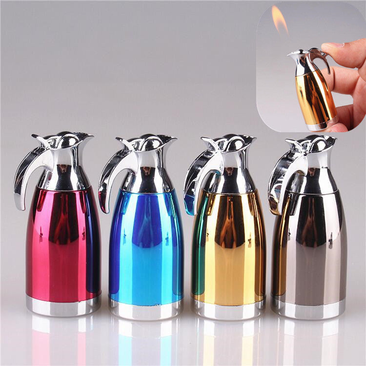 Creative and unique pressure cooker small kettle pliers wrench model inflatable lighter