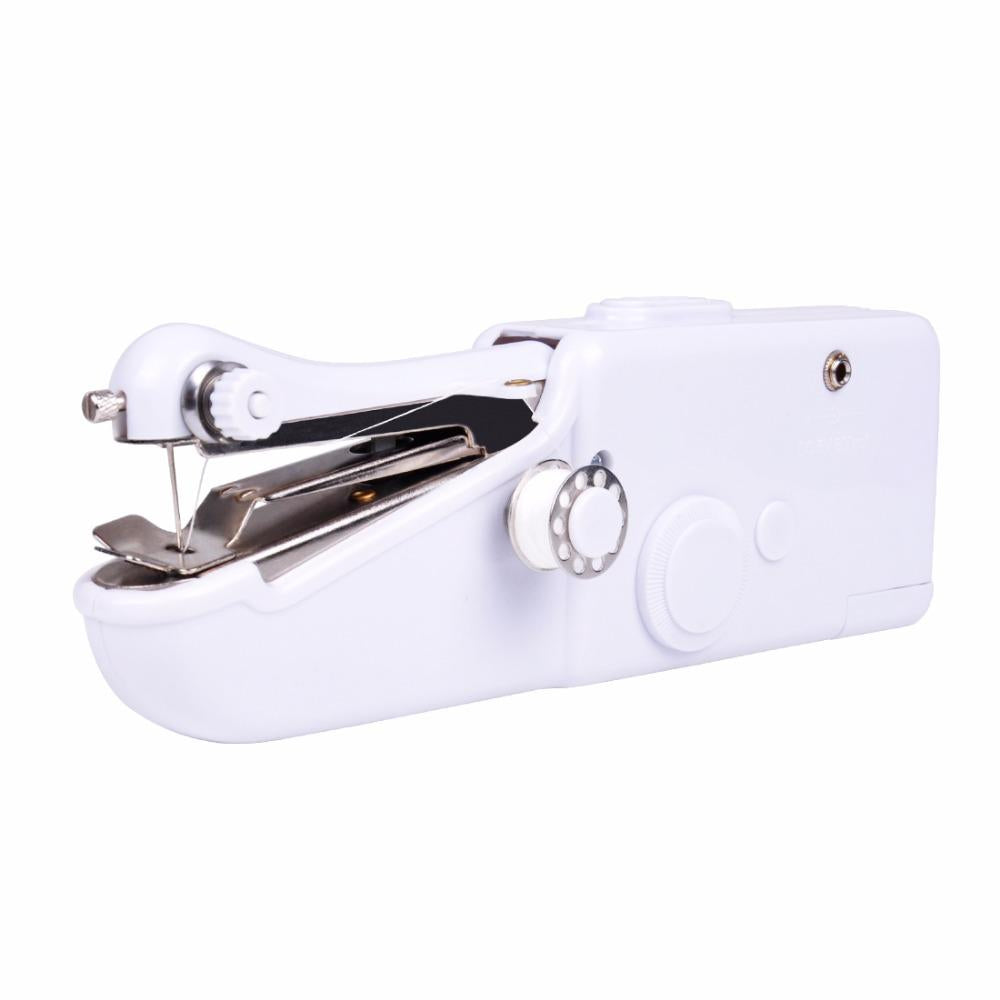 Fanghua Mini Handheld Sewing Machine Portable Needlework Cordless Household Handy Stitch Electric Clothes Fabric Sewing Tools