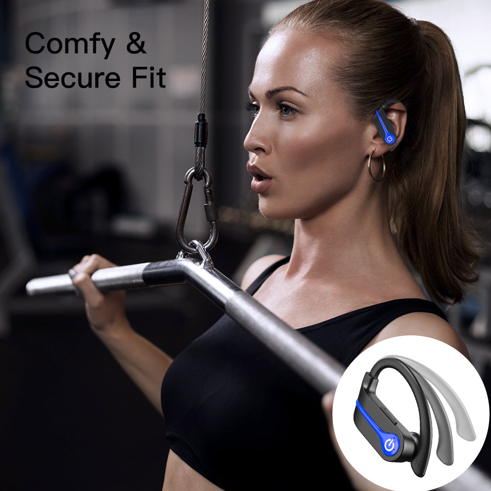 New Long Life Noise Cancelling Wireless Bluetooth Headset TWS In-Ear Q62 Sports Business Bluetooth Headset