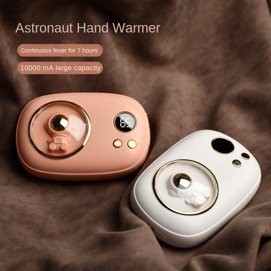 Mini Space Number Display Warm Hand Treasure 2-in-1 Warm Hand Treasure Charging