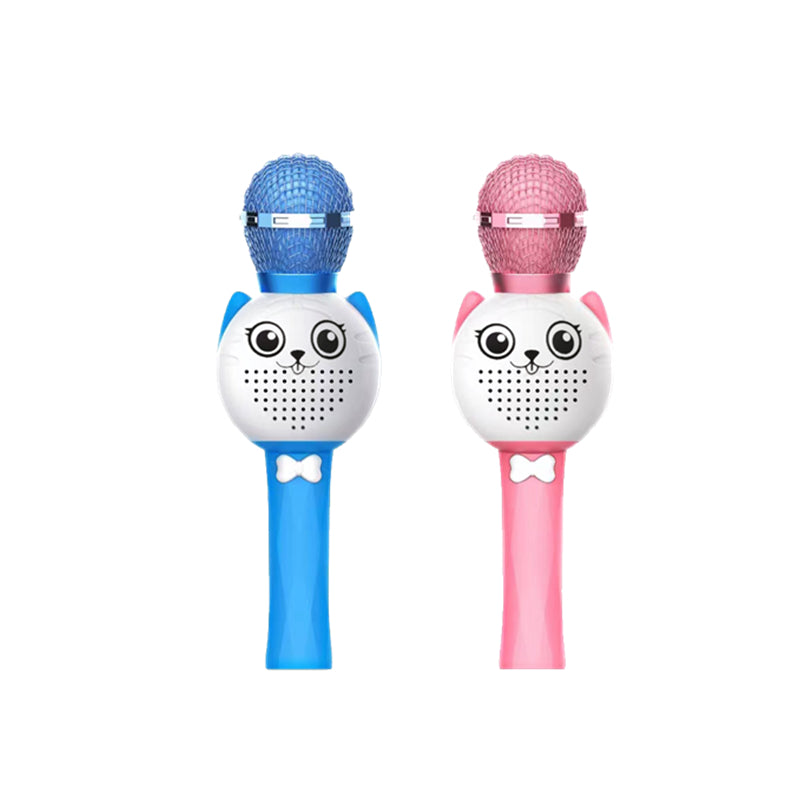 Singing Machine With Microphone All-In-One Wireless Home Karaoke Toy Little Girl Amplifier Sound Baby Microphone For Children