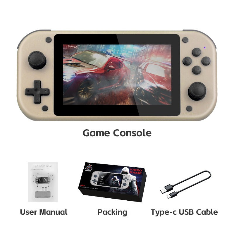 M17 handheld game console 3D home TV game console PSP arcade 4K HD PS1 handheld console