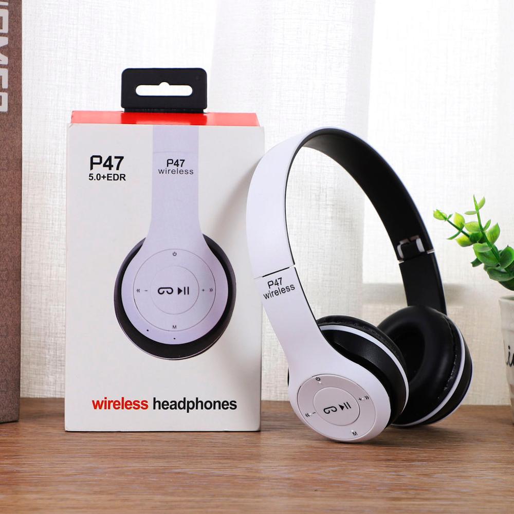 Multifunctional Wireless Stereo Bluetooth Headphone MP3 Player FM Radio Headset for iOS Android Men Women