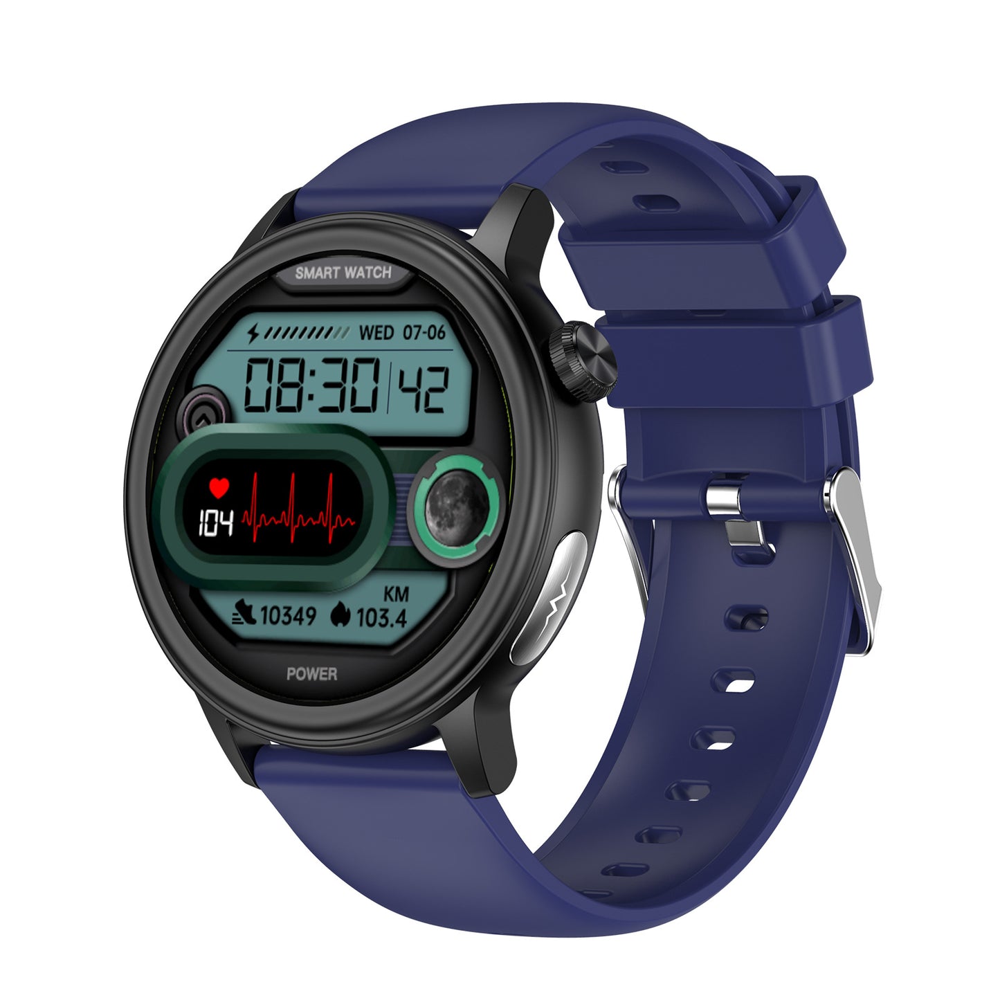 New ET470 smart watch ECG non-invasive blood oxygen BMI body fat uric acid blood lipids Bluetooth call