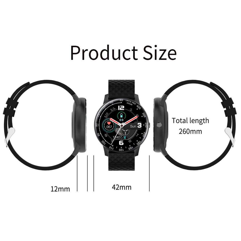 Smart Watch Men Women Fitness Tracker Heart Rate Monitor Blood Pressure Smartwatch Wearable Devices Smart Band For Android ios