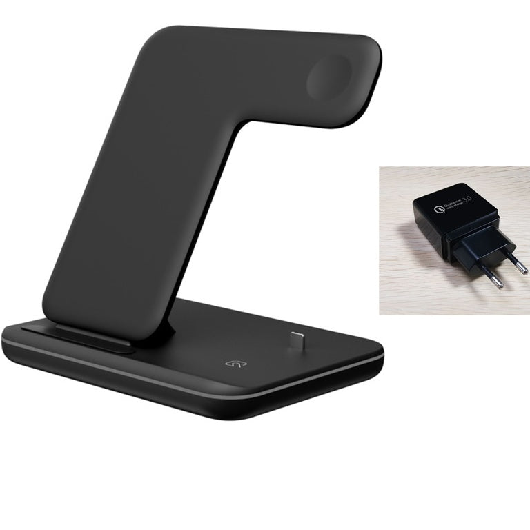 Compatible Mobile Phone Watch Earphone Wireless Charger 3 In 1 Wireless Charger Stand