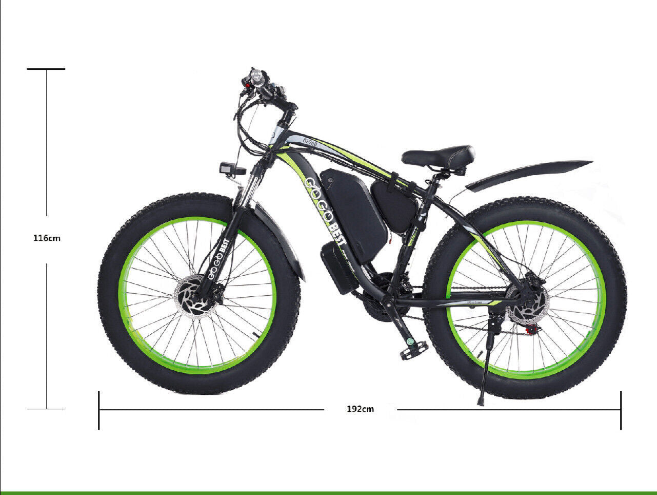 GOGOBEST GF700 Electric Bicycle E-bike Dual-motor **USA Shipping Only**